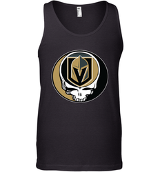 Vegas Golden Knights Grateful Dead Steal Your Face Hockey NHL Mens Tank Top