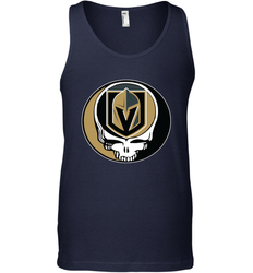 Vegas Golden Knights Grateful Dead Steal Your Face Hockey NHL Mens Tank Top