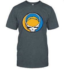Los Angeles Chargers Grateful Dead Steal Your Face NFL Football Mens T-Shirt Mens T-Shirt - VeigarTee