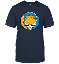 Los Angeles Chargers Grateful Dead Steal Your Face NFL Football Mens T-Shirt