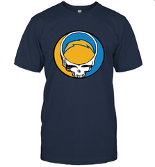 Los Angeles Chargers Grateful Dead Steal Your Face NFL Football Mens T-Shirt Mens T-Shirt - VeigarTee