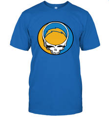 Los Angeles Chargers Grateful Dead Steal Your Face NFL Football Mens T-Shirt Mens T-Shirt - VeigarTee