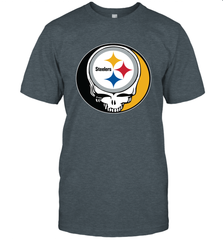 Pittsburgh Steelers Grateful Dead Steal Your Face NFL Football Mens T-Shirt Mens T-Shirt - VeigarTee