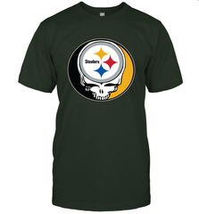 Pittsburgh Steelers Grateful Dead Steal Your Face NFL Football Mens T-Shirt Mens T-Shirt - VeigarTee