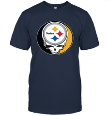 Pittsburgh Steelers Grateful Dead Steal Your Face NFL Football Mens T-Shirt Mens T-Shirt - VeigarTee
