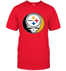 Pittsburgh Steelers Grateful Dead Steal Your Face NFL Football Mens T-Shirt Mens T-Shirt - VeigarTee