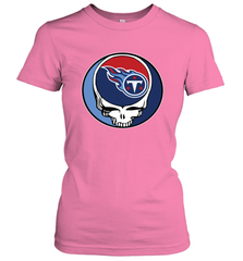 Tennessee Titans Grateful Dead Steal Your Face NFL Football Womens T-Shirt Womens T-Shirt - VeigarTee
