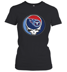 Tennessee Titans Grateful Dead Steal Your Face NFL Football Womens T-Shirt Womens T-Shirt - VeigarTee