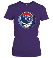 Tennessee Titans Grateful Dead Steal Your Face NFL Football Womens T-Shirt Womens T-Shirt - VeigarTee