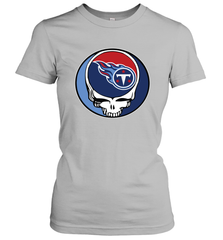 Tennessee Titans Grateful Dead Steal Your Face NFL Football Womens T-Shirt Womens T-Shirt - VeigarTee