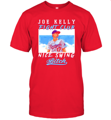 Joe Kelly Fight Club Nice Swing Bitch Dogers Baseball Club Mens T-Shirt Mens T-Shirt - VeigarTee