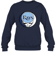 Tampa Bay Rays Grateful Dead Steal Your Face Baseball Adult Sweatshirt