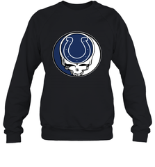 Indianapolis Colts Grateful Dead Steal Your Face NFL Football Adult Sweatshirt Adult Sweatshirt - VeigarTee