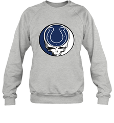Indianapolis Colts Grateful Dead Steal Your Face NFL Football Adult Sweatshirt Adult Sweatshirt - VeigarTee