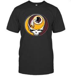 Washington Redskins Grateful Dead Steal Your Face NFL Football Mens T-Shirt