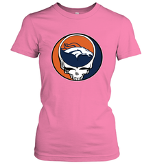 Denver Broncos Grateful Dead Steal Your Face NFL Football Womens T-Shirt Womens T-Shirt - VeigarTee