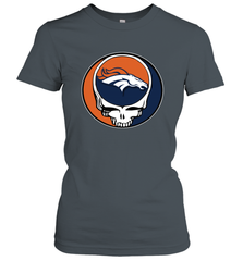 Denver Broncos Grateful Dead Steal Your Face NFL Football Womens T-Shirt Womens T-Shirt - VeigarTee