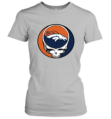 Denver Broncos Grateful Dead Steal Your Face NFL Football Womens T-Shirt Womens T-Shirt - VeigarTee