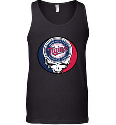 Minnesota Twins Grateful Dead Steal Your Face Baseball Mens Tank Top