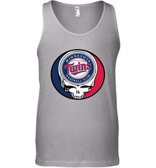 Minnesota Twins Grateful Dead Steal Your Face Baseball Mens Tank Top Mens Tank Top - VeigarTee