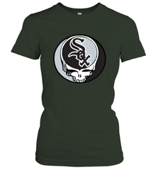 Chicago White Sox Grateful Dead Steal Your Face Baseball Womens T-Shirt Womens T-Shirt - VeigarTee