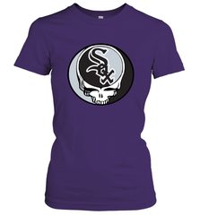 Chicago White Sox Grateful Dead Steal Your Face Baseball Womens T-Shirt Womens T-Shirt - VeigarTee