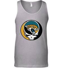 Jacksonville Jaguars Grateful Dead Steal Your Face NFL Football Mens Tank Top Mens Tank Top - VeigarTee