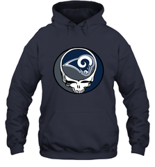 Los Angeles Rams Grateful Dead Steal Your Face NFL Football Adult Hoodie Sweatshirt Adult Hoodie Sweatshirt - VeigarTee