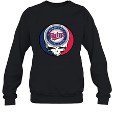 Minnesota Twins Grateful Dead Steal Your Face Baseball Adult Sweatshirt Adult Sweatshirt - VeigarTee