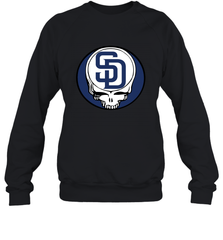 San Diego Padres Grateful Dead Steal Your Face Baseball Adult Sweatshirt Adult Sweatshirt - VeigarTee