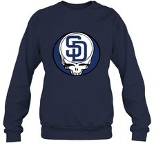 San Diego Padres Grateful Dead Steal Your Face Baseball Adult Sweatshirt Adult Sweatshirt - VeigarTee