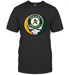 Oakland Athletics Grateful Dead Steal Your Face Baseball Mens T-Shirt Mens T-Shirt - VeigarTee