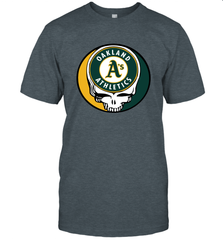 Oakland Athletics Grateful Dead Steal Your Face Baseball Mens T-Shirt Mens T-Shirt - VeigarTee
