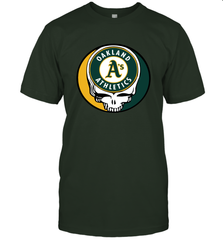 Oakland Athletics Grateful Dead Steal Your Face Baseball Mens T-Shirt Mens T-Shirt - VeigarTee