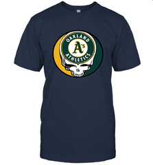Oakland Athletics Grateful Dead Steal Your Face Baseball Mens T-Shirt Mens T-Shirt - VeigarTee