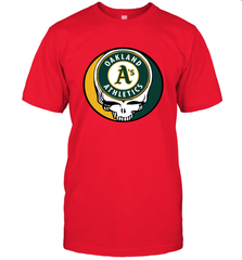 Oakland Athletics Grateful Dead Steal Your Face Baseball Mens T-Shirt Mens T-Shirt - VeigarTee