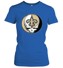New Orleans Saints Grateful Dead Steal Your Face NFL Football Womens T-Shirt Womens T-Shirt - VeigarTee