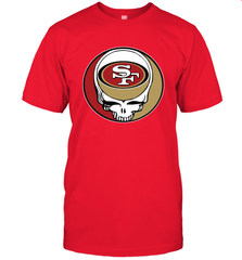 San Francisco 49ers Grateful Dead Steal Your Face NFL Football Mens T-Shirt Mens T-Shirt - VeigarTee