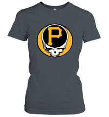 Pittsburgh Pirates Grateful Dead Steal Your Face Baseball Womens T-Shirt Womens T-Shirt - VeigarTee