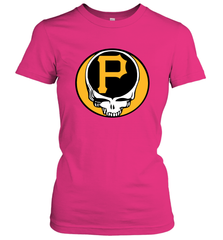 Pittsburgh Pirates Grateful Dead Steal Your Face Baseball Womens T-Shirt Womens T-Shirt - VeigarTee