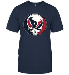 Houston Texans Grateful Dead Steal Your Face NFL Football Mens T-Shirt
