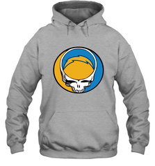 Los Angeles Chargers Grateful Dead Steal Your Face NFL Football Adult Hoodie Sweatshirt Adult Hoodie Sweatshirt - VeigarTee