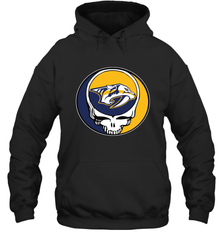 Nashville Predators Grateful Dead Steal Your Face Hockey NHL Adult Hoodie Sweatshirt Adult Hoodie Sweatshirt - VeigarTee