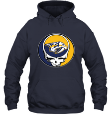 Nashville Predators Grateful Dead Steal Your Face Hockey NHL Adult Hoodie Sweatshirt Adult Hoodie Sweatshirt - VeigarTee
