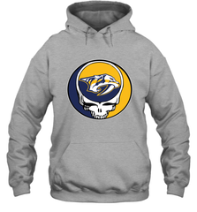 Nashville Predators Grateful Dead Steal Your Face Hockey NHL Adult Hoodie Sweatshirt Adult Hoodie Sweatshirt - VeigarTee