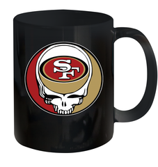 San Francisco 49ers Grateful Dead Steal Your Face NFL Football Ceramic Mug 11oz Ceramic Mug 11oz - VeigarTee