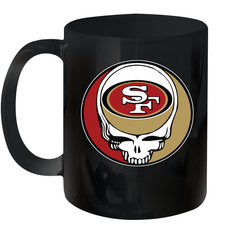 San Francisco 49ers Grateful Dead Steal Your Face NFL Football Ceramic Mug 11oz Ceramic Mug 11oz - VeigarTee
