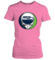 Seattle Seahawks Grateful Dead Steal Your Face NFL Football Womens T-Shirt Womens T-Shirt - VeigarTee