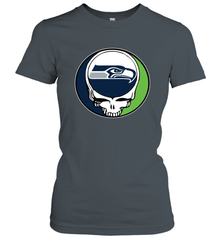 Seattle Seahawks Grateful Dead Steal Your Face NFL Football Womens T-Shirt Womens T-Shirt - VeigarTee