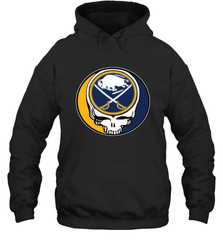 Buffalo Sabres Grateful Dead Steal Your Face Hockey NHL Adult Hoodie Sweatshirt Adult Hoodie Sweatshirt - VeigarTee